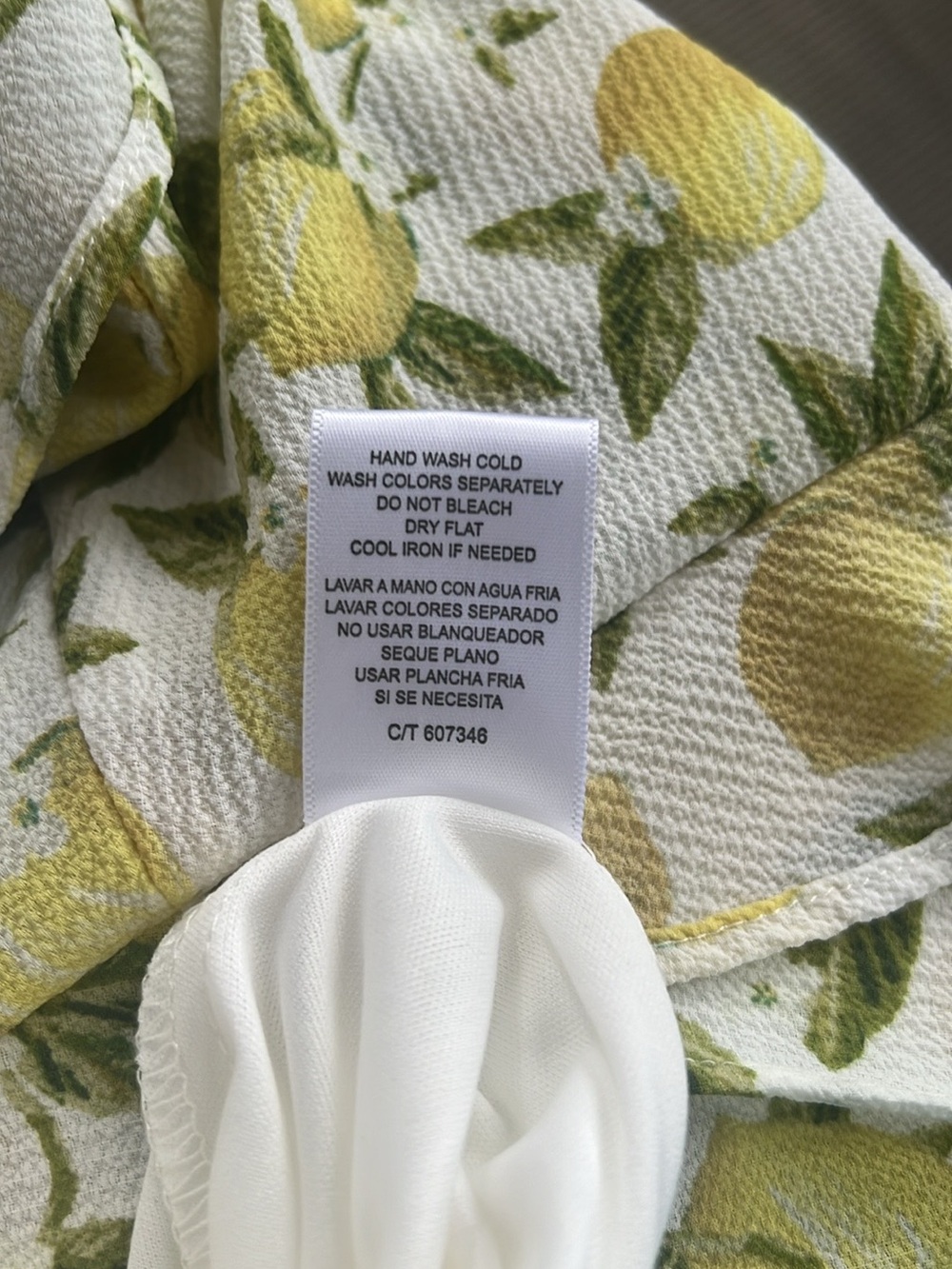 “NEW” Sleeveless Lemon Print Women’s Dress - Picture 4 of 7